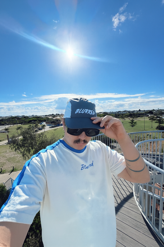 Black Lightweight Running Cap