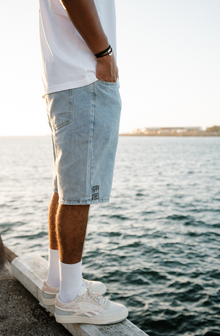  Happy Vibes Blue Jorts