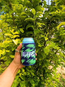  Stubby Holder Blue and Green